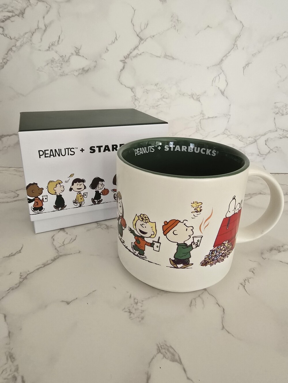 Starbucks x Peanuts 2026 Coffee Mug with Box - New in Box